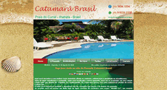 Desktop Screenshot of pousadacatamarabrasil.com.br